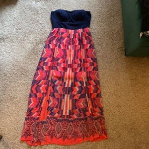 Strapless maxi dress (Junior’s size L)